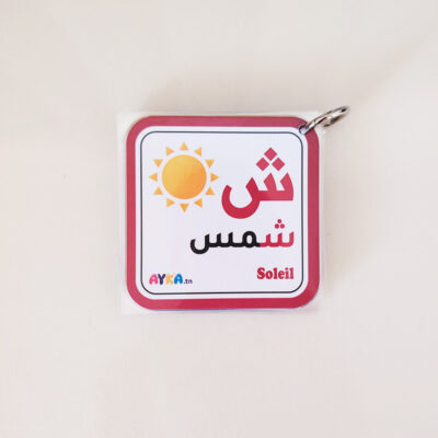 cartes alphabet arabe tunisie