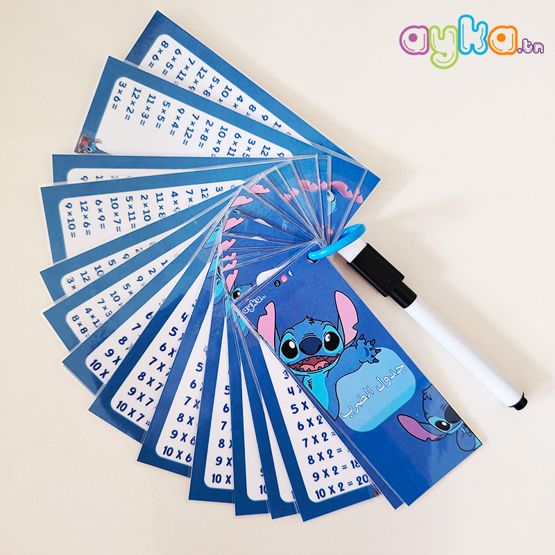 Table multiplication جدول ضرب stitch