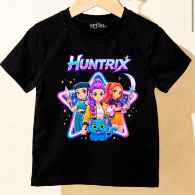 T-shirt fille imprimé Huntrix - 100% Coton