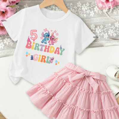 tshirt fille personnalisé anniveraire