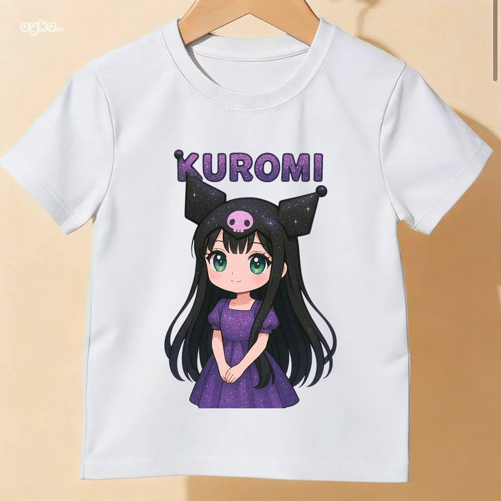 T-shirt Kuromi – 100% coton