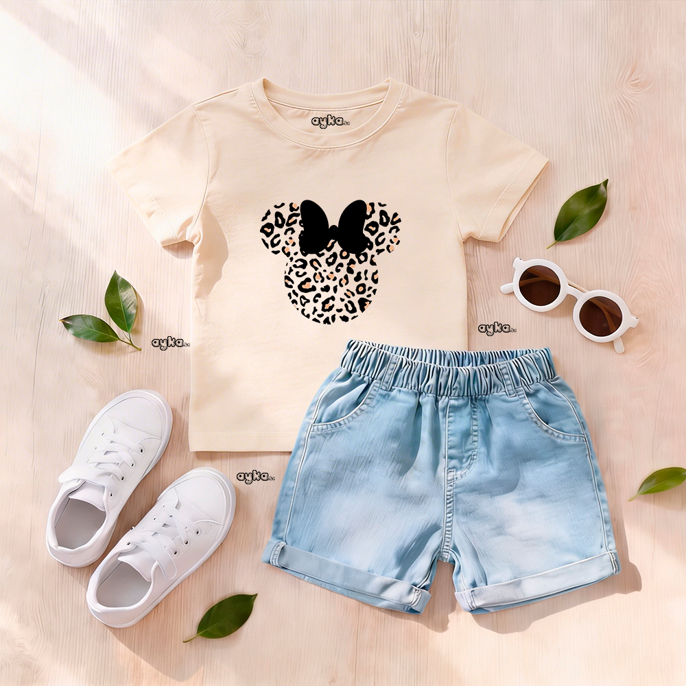 T-shirt fille imprimé Minnie tunisie