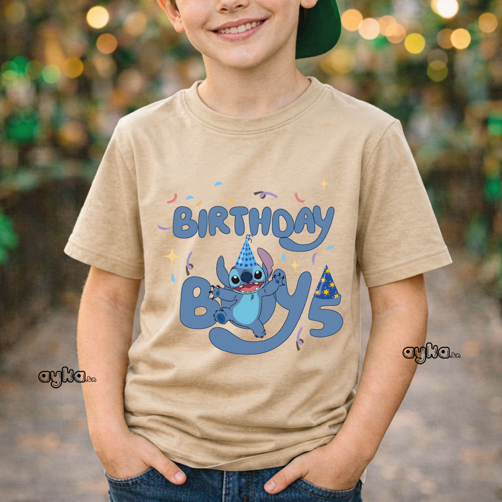 T-shirt personnalisé anniversaire tunisie