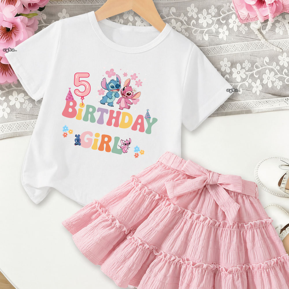 tshirt fille personnalisé anniveraire