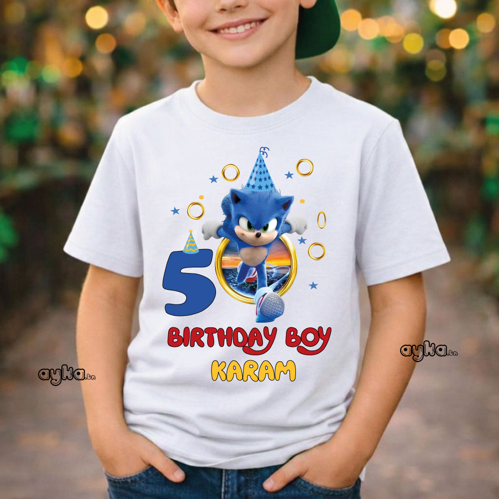 T-shirt personnalisé anniversaire Tunisie