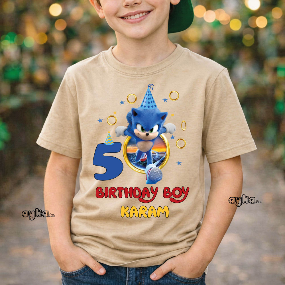 T-shirt personnalisé anniversaire Tunisie