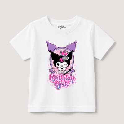 Tshirt kuromi personnalisé anniversaire tunisie