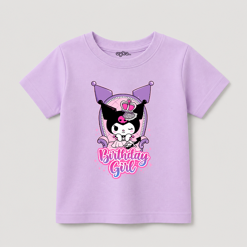 Tshirt kuromi personnalisé anniversaire tunisie