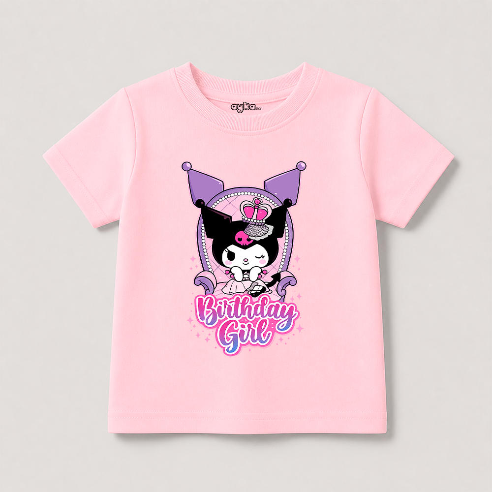 Tshirt kuromi personnalisé anniversaire tunisie