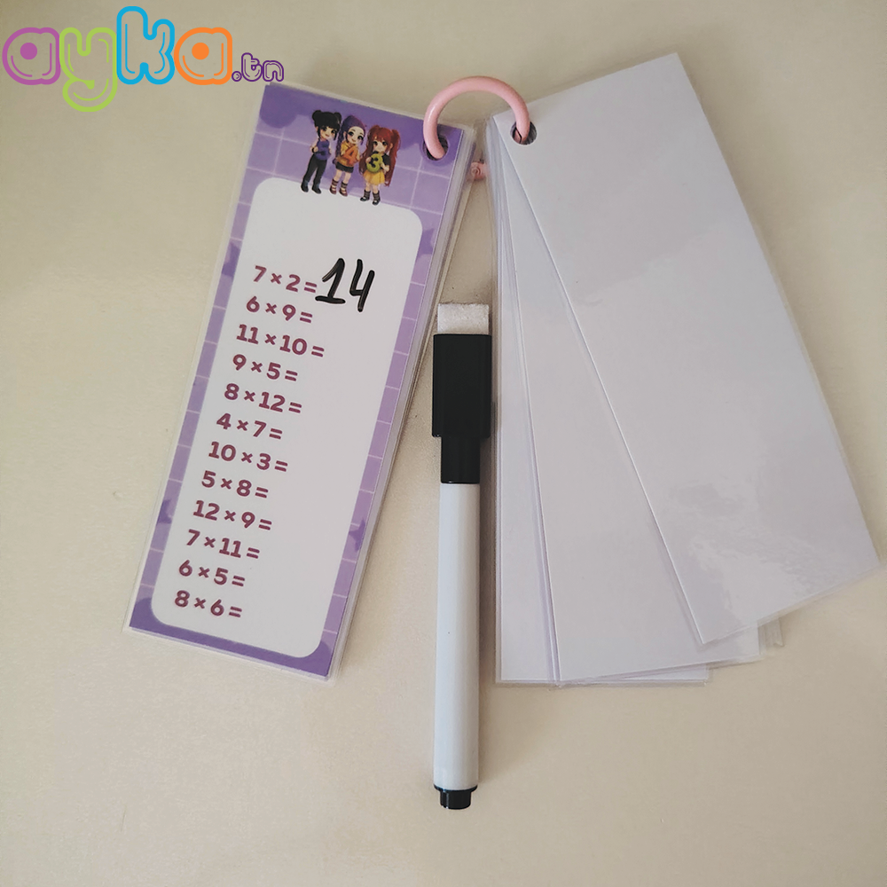 table de multiplication huntrix tunisie